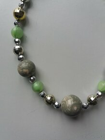 Korálky "kameny + kov" - 4