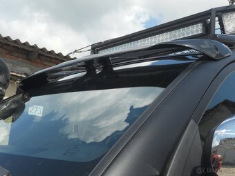 Mitsubishi L200 windshield deflector front spoiler Sun visor - 4