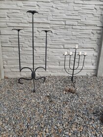 Prodám kované svícny - 4