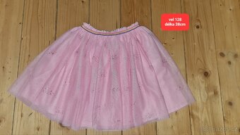 Vel 122-128 - dívčí - šaty,sukně,trička,leginy.... - 4