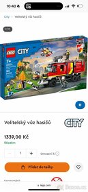 Lego City - velké lego hasiči PC. 1339 - 4