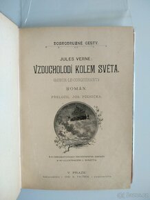 Jules Verne-Vzducholodí kolem světa, převazba lipské vazby - 4