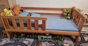 Dětská dřevěná postel - 4