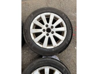 ALU disky VW 5x112 R16 s letními pneu 205/55 R16 - 4