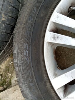 LAND ROVER ORIGINÁL KOLA 255/55 R19 GOODYEAR WRANGLER  6mm - 4