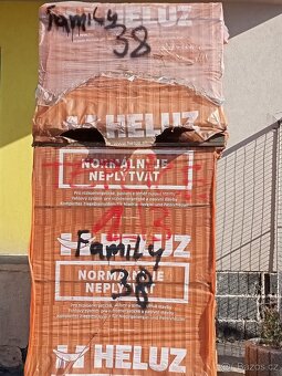 Cihly HELUZ FAMILY 38 broušená - 4