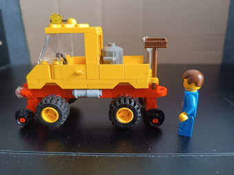 LEGO Train 9V 4546 Road and Rail Maintenance +návod +box - 4