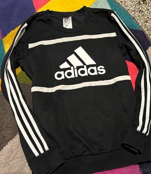 STYLOVÁ DÁMSKÁ KRÁSNÁ MIKINA ADIDAS 42_44 M-L - 4