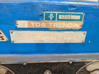 SOUSTRUH TOS SV-18 RD - 4