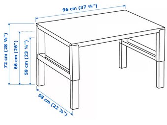 Dětský stůl a židle Ikea Pahl zelená - 4