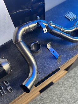 Kompletní výfukový svod s přípravou na 2 lambdasondy Honda - 4