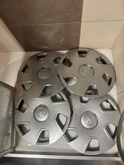 Zánovní gumy 195/55 R15 CONTINENTAL TS870, disky 5x100 6Jx15 - 4