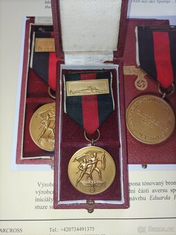 Medaile 1. říjen 1938 se sponou - 4