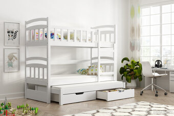 Dětská patrová postel pro 3 děti Damian - 4