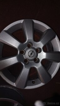 Originál Opel Zafira ALU disky 5x110 ET41 - 4