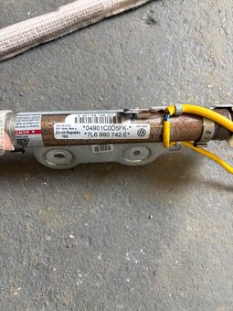 Stropní airbagy VW Touareg 7L - 4