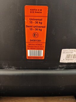 Autosedačka Britax Römer (15-36 kg) ISOFIX - 4