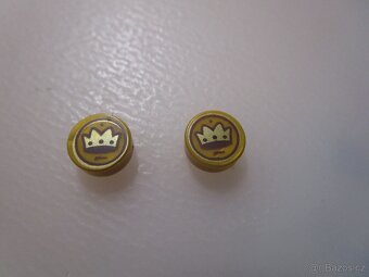 Lego figurka pro castle zpěvák bard + 2 penízky - 4