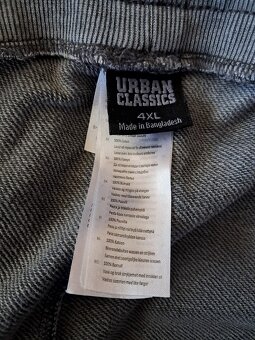 Urban Classics Heavy Terry Garment Dye Slit tepláky dark... - 4