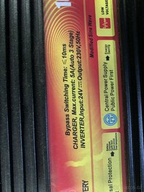 Měnič UPS 24v na 230v výkon 1000w - 4