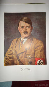 Adolf Hitler, originální kniha 200 nalepených fot. - 4