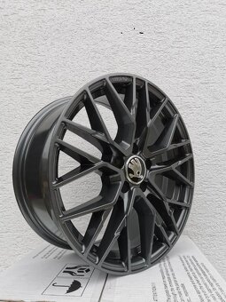 Škoda, Vw Carmani alu kola 7,5x17 ET45 5X112 - 4