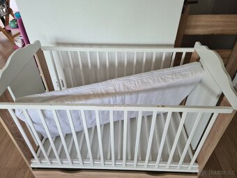 Detska postylka 120x60 s uloznym prostorem - 4