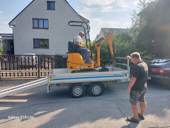Půjčím vozík se sklápěním nosnost 2.2t v TP 1t - 4