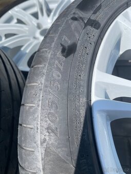 ALU Kola ZR 17 + letni pneu 205/50 citroen C4 coupe VTS - 4