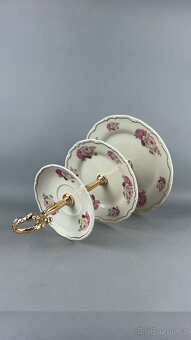 Porcelánový etažer, Moritz Zdekauer - 4