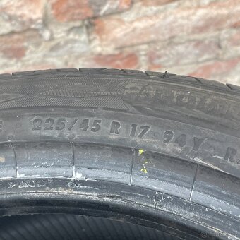Letní pneu 225/45 R17 94Y points 7,5-8mm - 4
