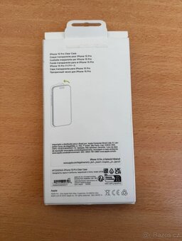 Apple MagSafe kryt iPhone 15 Pro (Clear Case) - 4