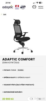 ADAPTIC COMFORT zdravotní židle - 4