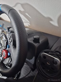 Herní volant Logitech G29 + řadicí páka Logitech Shifter - 4