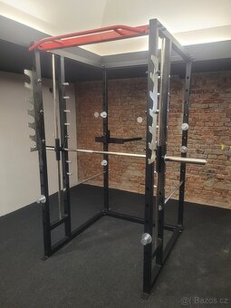 Posilovací klec, half rack, stojan kotouče - 4