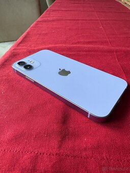 APPLE iPhone 12 128 Fialovy 85% A+++ - 4