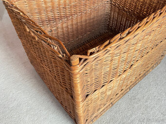 Velký proutěný koš - 4