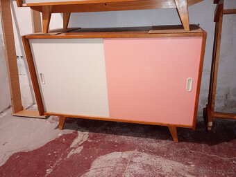 RETRO JIROUTEK komoda , posuvná dvířka - 4