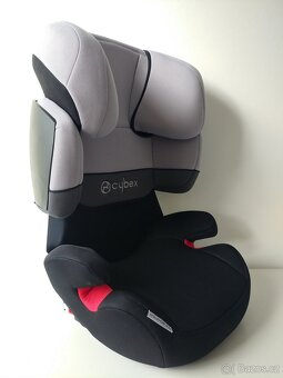 Cybex Solution X-fix ISOFIX 15-36 kg, šedočerná, TOP STAV - 4