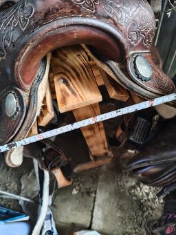 Westernové sedlo Zajac - 4