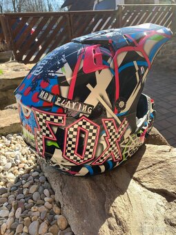 Prodám přilbu Fox V2 Pilot - 4