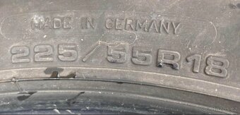 Letní pneumatiky Dunlop 225/55 R18 - sada 4ks - 4