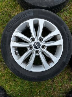 Alu disky KIA 16” s TPMS senzory – 6.5Jx16 ET40, 5x114,3 - 4