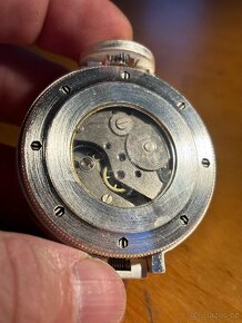 Olimpia kapesní hodinky mechanické | Postříbřené | 49mm | - 4