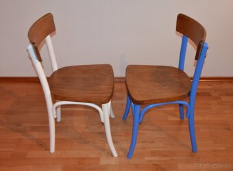2 jídelní/kuchyňské židle Thonet - 4