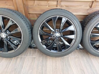 16" alu kola Škoda - FABIA III, RAPID + pneu 215/45 R 16 - 4
