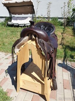 Westernové sedlo krátké – 60 cm - pro juniora či ženu - 4