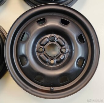 Ocelové disky na Hyundai 14" 5Jx14 ET46 + poklice Hyundai - 4