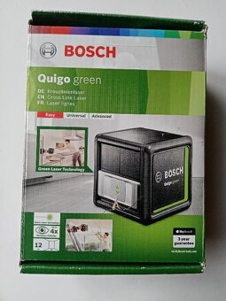 Bosch- Křížový laser Quigo Green - 4