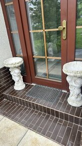 Sochy a květináče, japonská lampa z mrazuvzdorné drti - 4